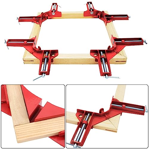 4Pcs 90 Degree Right Angle Clamp Aluminium Alloy Corner Clamps
