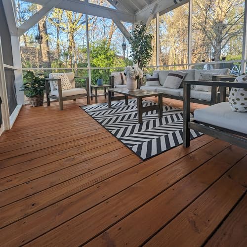 DEFY Essential Semi-Transparent Outdoor Wood Stain and Sealer in One, 1 Gallon, Light Walnut - Wood Sealer Outdoor Waterproof Deck Stain - color: Light Walnut