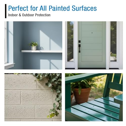 Rain Guard Water Sealers SP-9005 Paint Sealer 5 Gallon - Clear Semi-Satin Finish - Water Repellent Protection for All Painted Surfaces - Water-Based Silane/Siloxane Acrylic - size: 5 Gallons