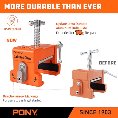 PONY 2-Pack Original Cabinet Clamps, 8510 - size: 4-PACK