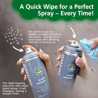 Juicy Green Spray Paint | Water-based Spray Paint Green - color: Juicy Green, size: 11.29 Ounce (Pack of 1)