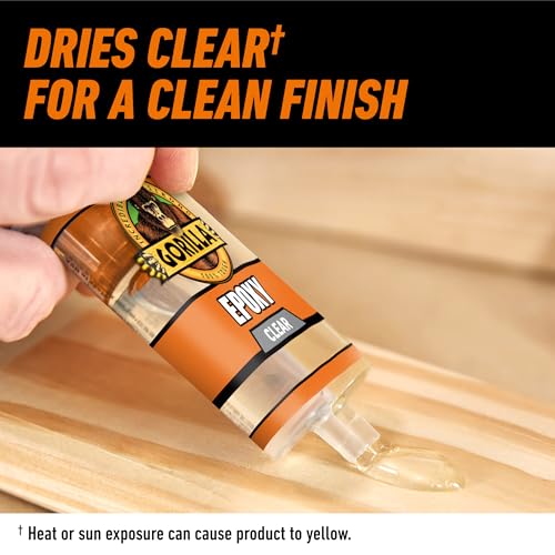 Gorilla 2 Part Epoxy, Incredibly Strong Bonding, 5 Minute Set, 0.85 oz - size: 1 Pack