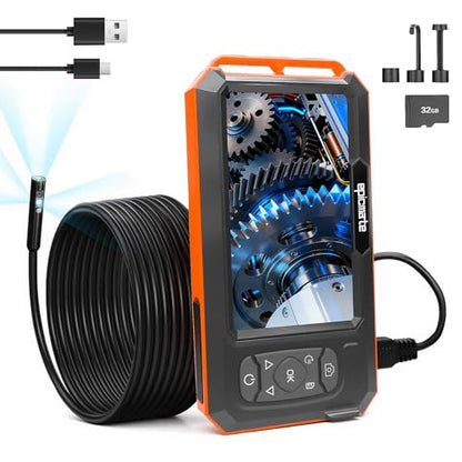 Endoscope Camera with Light, Inspection Camera for Sewer Pipe Automotive