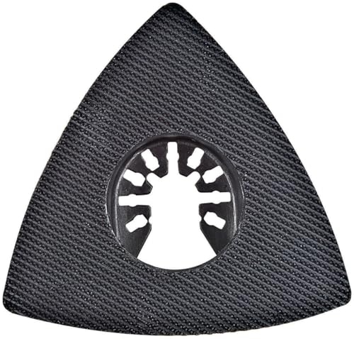 Genesis GAMT711 Universal Quick-Fit 3 1/8" Hook-and-Loop Quick-Release Back Pad Power Tool Accessory for Sanding
