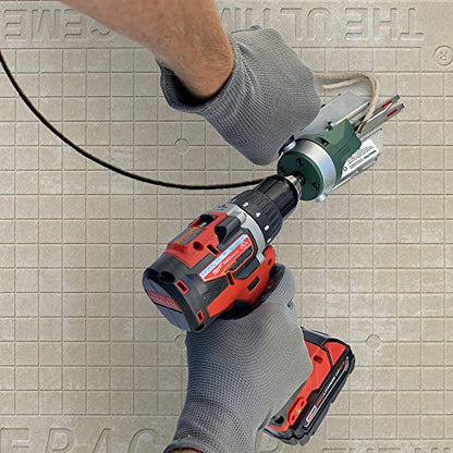 PacTool Snapper Shear Pro - Fiber Cement Cutting Tool for Siding Pros - style: Universal Shear Head / Attaches to any drill