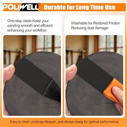 POLIWELL Sanding Discs 6 Inch 7000 Grit 20 Pack Hook & Loop - style: 7000 Grit