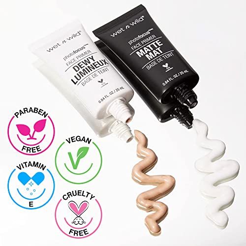 wet n wild Photo Focus Matte Face Primer - Partners in Prime,(Pack of 2) - size: 0.84 Fl Oz (Pack of 2)