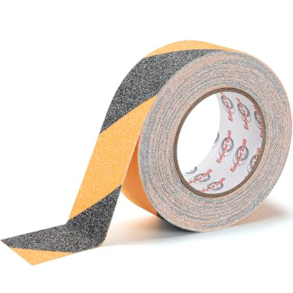 Heavy Duty Anti Slip Tape 2" x 33Ft Waterproof Non‑Slip Safety Grip Tape - size: 2 Inch x 33 Ft, Black Yellow