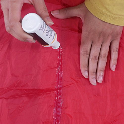 GEAR AID Seam Grip FC Fast Cure Sealant for Sealing Seams on Tents, Rainflies, Shelters, Awnings, Tarps and Pop-ups Made of Nylon, Vinyl, Clear, 2 fl oz, 2 Pack - style: 2 fl oz - 2 Pack