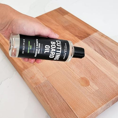 Caron & Doucet - Cutting Board & Butcher Block Conditioning Oil & Wood Finishing Wax Bundle | 100% Plant-Based & Vegan, Best for Wood & Bamboo Conditioning & Sealing | Does NOT Contain Mineral Oil!