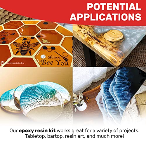 MAS Epoxies Table Top Pro Epoxy Resin Kit, 2-Quart for Tables, Bar Tops - size: 2 Quart