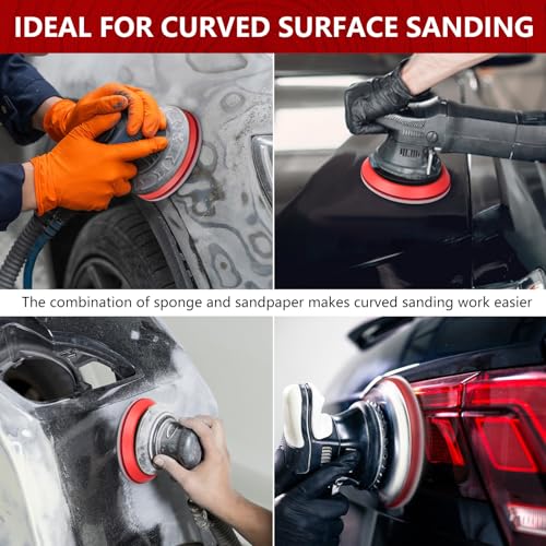 Shinboc 12 PCS 6 Inch Sanding Sponge 3000 Grit, Bowling Ball Sanding Pads - color: 3000grit, size: 6 Inch 12Pcs
