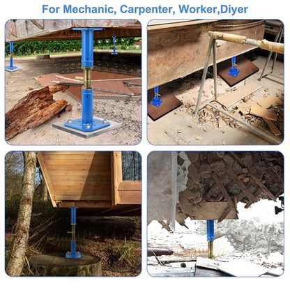 Jack Posts Crawlspace for Leveling Permanent - 16.5-30in House Floor Jacks - size: 16.5-30 inches