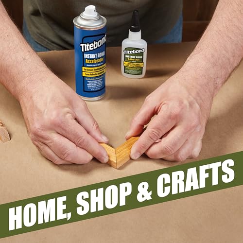 Titebond Instant Bond Wood Adhesive Thick, 2 oz. - size: 2 oz., style: Thick, 2 oz.