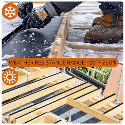 Butyl Joist Tape for Decking 2''×50', 24 Pack Waterproof Deck Tape - size: 24pack 2" x 50'