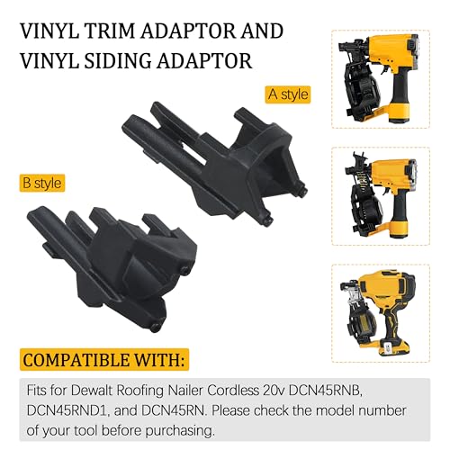 Vinyl Siding Adapter Tip, Replacement Siding Attachments, 6 Pack