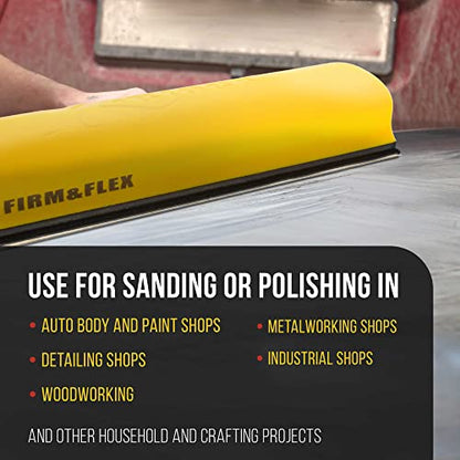 Dura-Gold 16" K-Block Sander Firm & Flex Longboard Hand Sanding Block Pad - size: 16-inch
