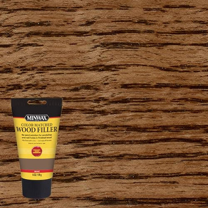 Minwax Color-Matched Wood Filler, Walnut, 6 oz (Pack of 8) - size: 0 (Pack of 8)