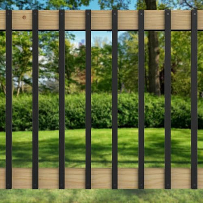 HZIU 25 Pack 32.25" Deck Balusters，Stainless Steel Deck Railing Kit - size: 32.25 Inch