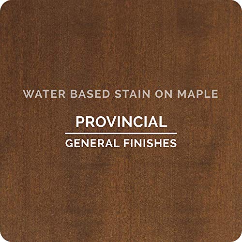 General Finishes Water Based Wood Stain, 1 Quart, Provincial - color: Provincial, size: 1 Quart