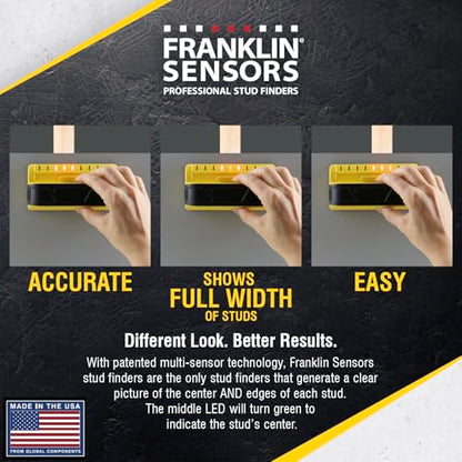 Franklin Sensors ProSensor M90 9-Sensor Stud Finder Wall Scanner - color: Yellow