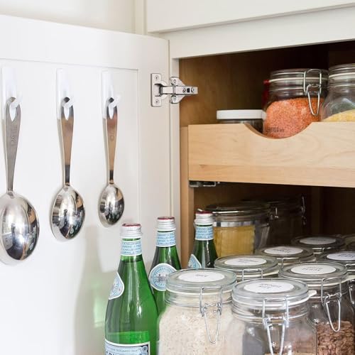 Probrico 12 Pairs Soft Closing Cabinet Hinges - Full Overlay Concealed Face Frame Corner for Kitchen Cabinets - size: 12 Pairs