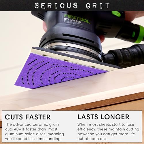 Serious Grit - 3x5 (80x133mm) P220 Grit Ceramic Sanding Sheets - 50 Pack - style: 220 Grit
