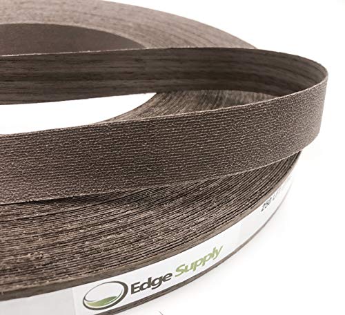 Edge Supply Walnut 2" X 50' Roll Preglued, Wood Veneer Edge Banding, Flexible Wood Tape, Easy Application Iron On with Hot Melt Adhesive. Smooth Sanded Finish Veneer Edging. Made in USA. (Pack of 2) - size: 2" x 50' (Pack of 2)