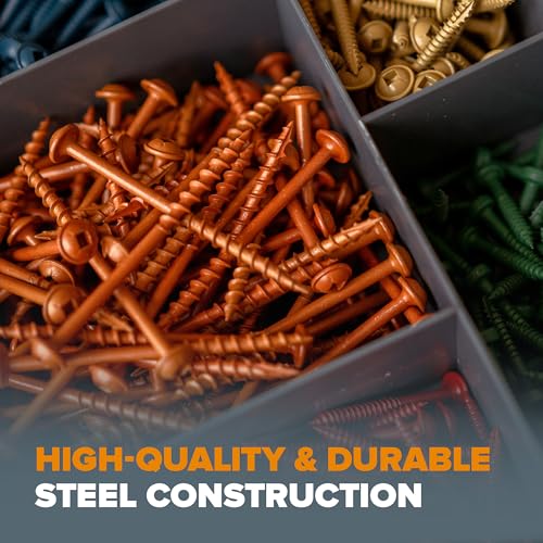 BORA Pocket Hole Screws 1 Inch Coarse Thread 100 Pack - size: 1 inch (100 Piece), style: Coarse Thread