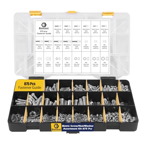 1625pcs Concrete Assortment Kit with Assorted Nuts Bolts and Wood Screws - size: 1625pcs