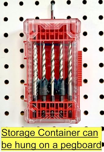 FTG USA 5 Pc #12 (7/32") Countersink Drill Bit Set with 5 Replacement Bits - size: #12