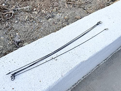 Sandbaggy Double Loop Rebar Wire Bar Ties | 16 Gauge | Made of Industrial Grade Wire | Great for Securing Rebar, Sandbags & More | Extra Long Length (18 Inch Length, Pack of 1000) - size: 18 Inch Length, style: Pack of 1000