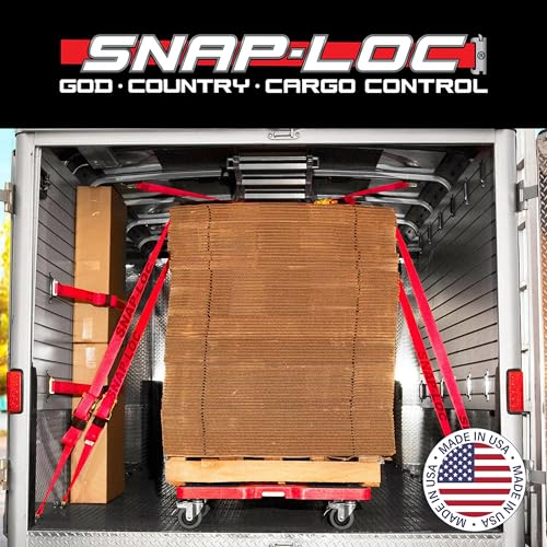 SNAP-LOC E Track Screws for Wood, E Track Fastener Set, Industrial-Strength Heavy Duty Zinc Plated Screws, 1/4"x1" Lag Screws, 7/16” Hexagon Socket Head, 20 Pcs