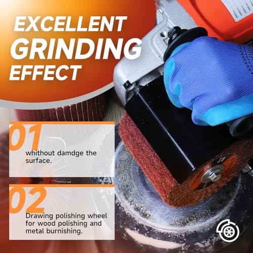 Surface Conditioning Tool 80 Grit Abrasive Drawing Polishing Wheel - style: 80 grit