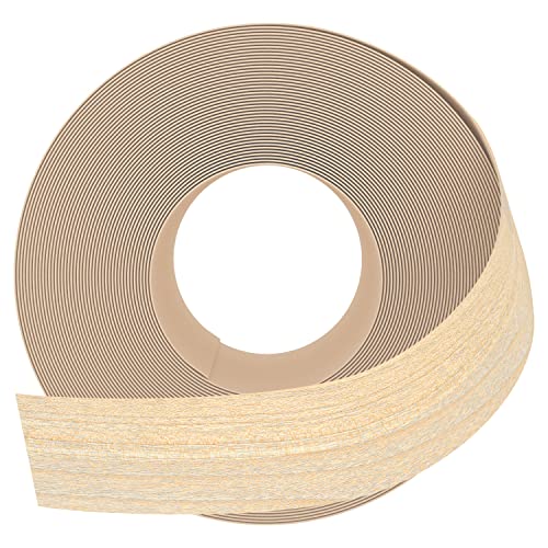 GSCIT Club Maple Edge Banding, 1 1/2 inch x 25ft Wood Edge Banding Pre-glued Flexible, Veneer Tape Banding for Cabinet - color: Maple, size: 1 1/2"x 25ft
