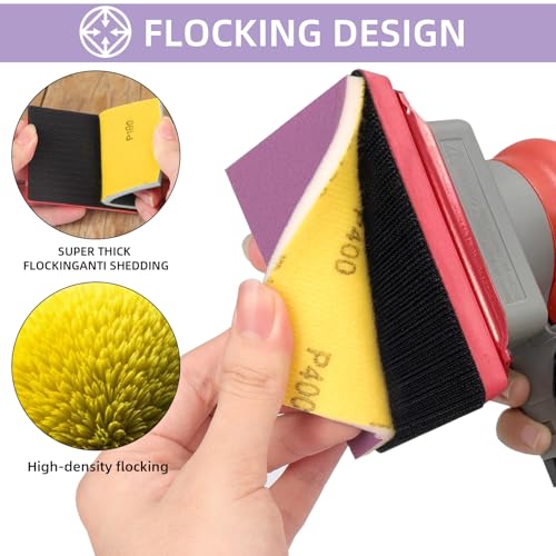 20Pcs Sanding Sponge 150 Grit Wet Dry Soft Foam Hand Sander Block - size: 20pcs 150 Grit, style: Ceramic Sand