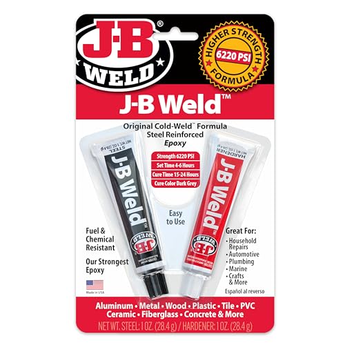 J-B Weld 8265S Original Cold-Weld Steel Reinforced Epoxy - 2 oz. - size: 2 oz
