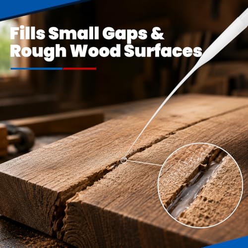 Gap Fill Wood Super Glue 4 oz, Heavy Duty Thick CA Glue for Woodworking - size: 4 oz