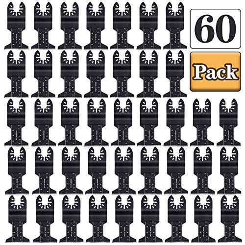 60PCS Oscillating Tool Saw Blades Universal Quick Release Blade Kit