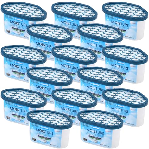 ZARPAX Moisture Absorber Fresh Cotton 6.5 oz - Set of 15 - size: 6.5 Ounce (Pack of 15), style: Fresh Cotton
