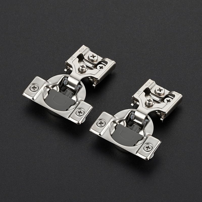Soft Close Hinges for Kitchen Cabinet Hinges, 3/8 Inch Overlay, 2 Pack - size: 3/8 inch Overlay
