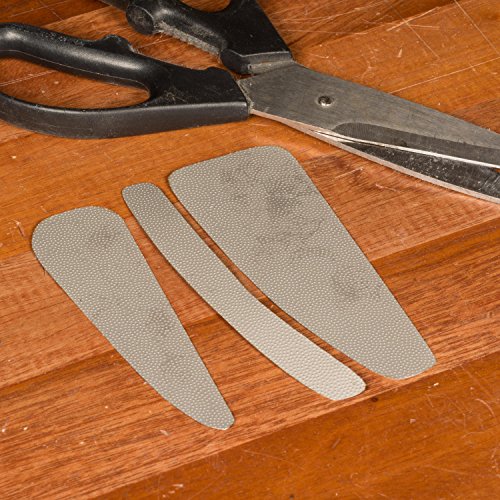 StewMac Sharkskin Abrasive Combo Set, Rectangular and Round Sheets
