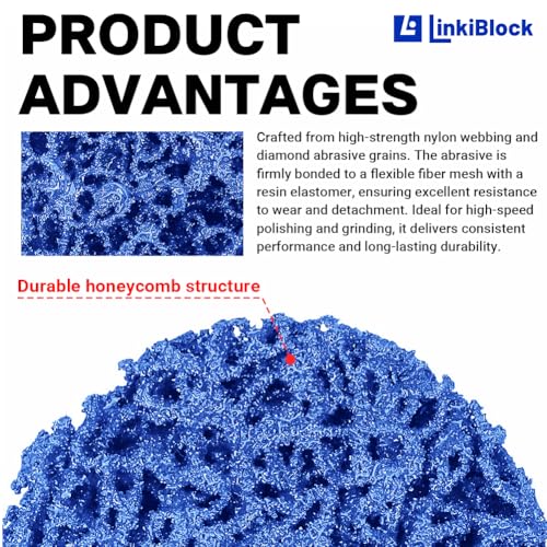 20PCS 2-Inch Diamond Surface Conditioning Quick Change Strip Discs – R-Type Quick Change System with Backing Pad & Adapter, Blue Silicon Carbide for Rust, Paint, Burr & Weld Removal - style: Blue