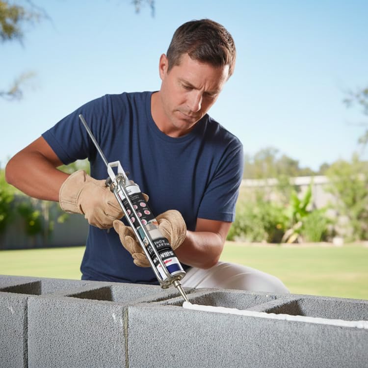 Construction Adhesive Heavy Duty- Industrial Strength Waterproof Adhesive - style: 12-Pack