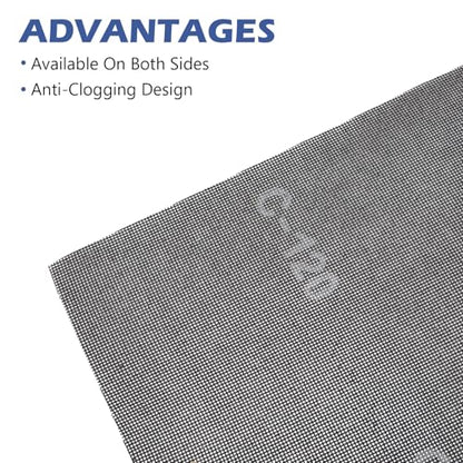 HUAALIUCHE 12"x18" 120 Grit Sanding Screen Sheets (20-Pack) – Professional Silicon Carbide Mesh for Hardwood Floor Screening, Drywall Sanding, and Aggressive Finish Removal – Reusable & Clog-Resistant - style: #120-20Pack