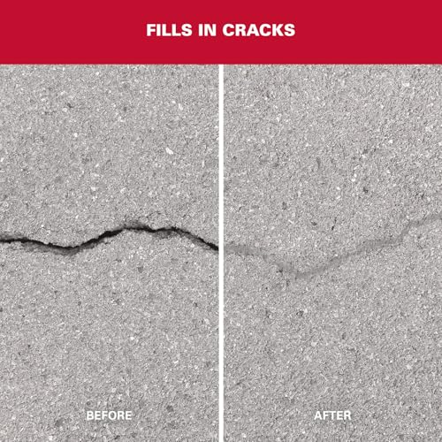 KILZ Concrete Crack Filler, Gray, 3.4 LB