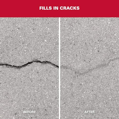 KILZ Concrete Crack Filler, Gray, 3.4 LB