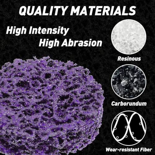 33 PCS 2" Quick Change Diamond Sanding Discs Set Easy Strip Discs, Mix - style: Black/Purple/Blue