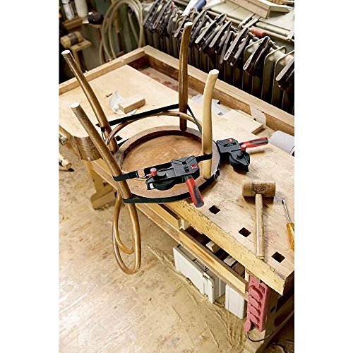 BESSEY VAS-23+2K, 23 ft Variable Angle Strap Clamp with 4 Clips - size: 23'