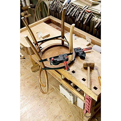 BESSEY VAS-23+2K, 23 ft Variable Angle Strap Clamp with 4 Clips - size: 23'